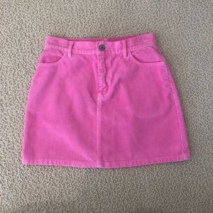 NWT Brandy Melville Pink Mini Skirt